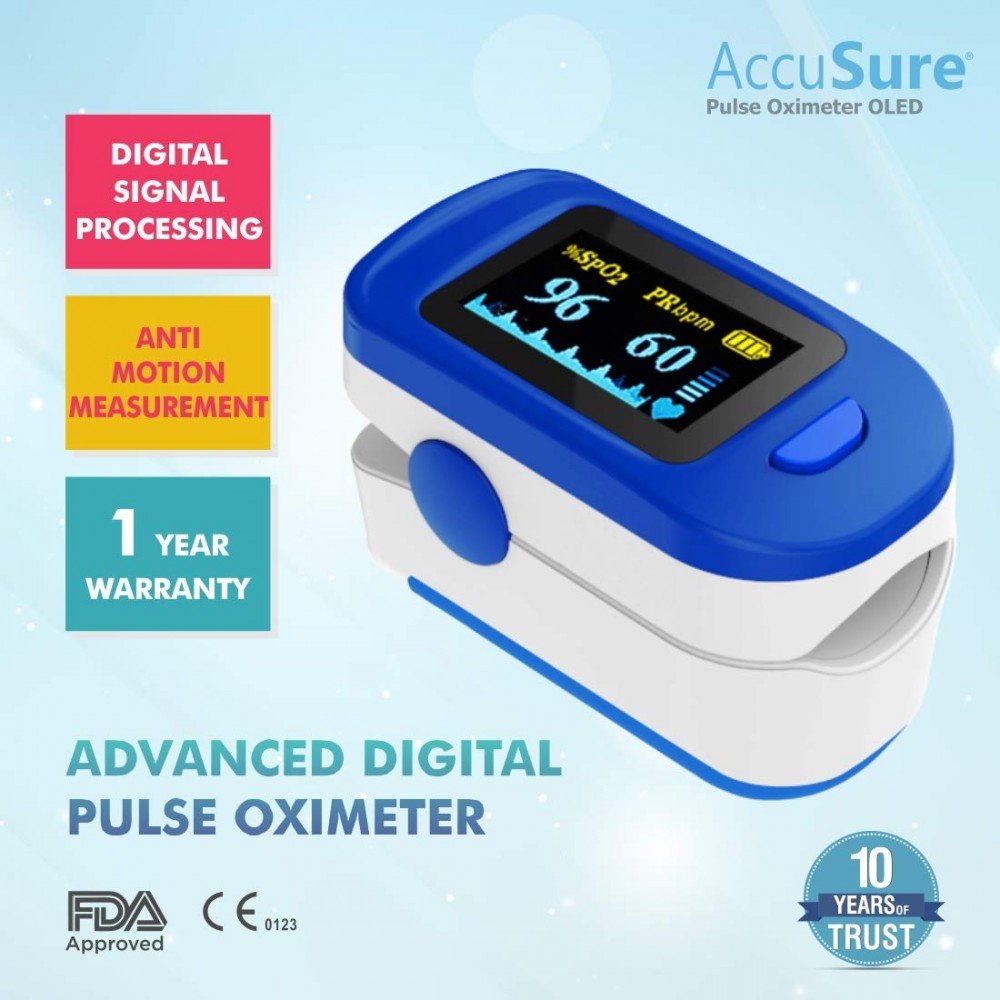 AccuSure FINGER TIP Pulse Oximeter