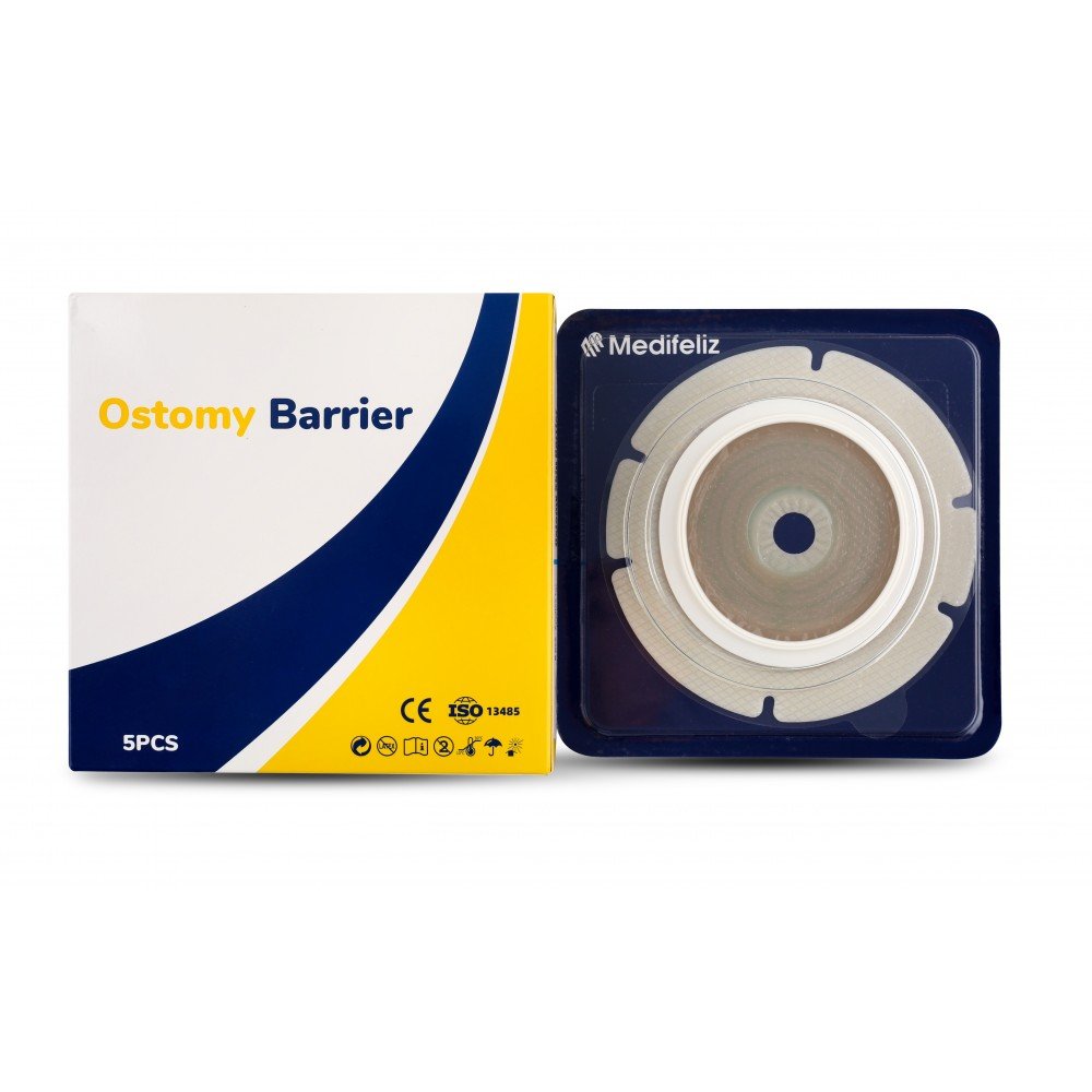 Medifeliz 10507 Ostomy Skin Barrier Baseplate-70mm (Pack of 5)